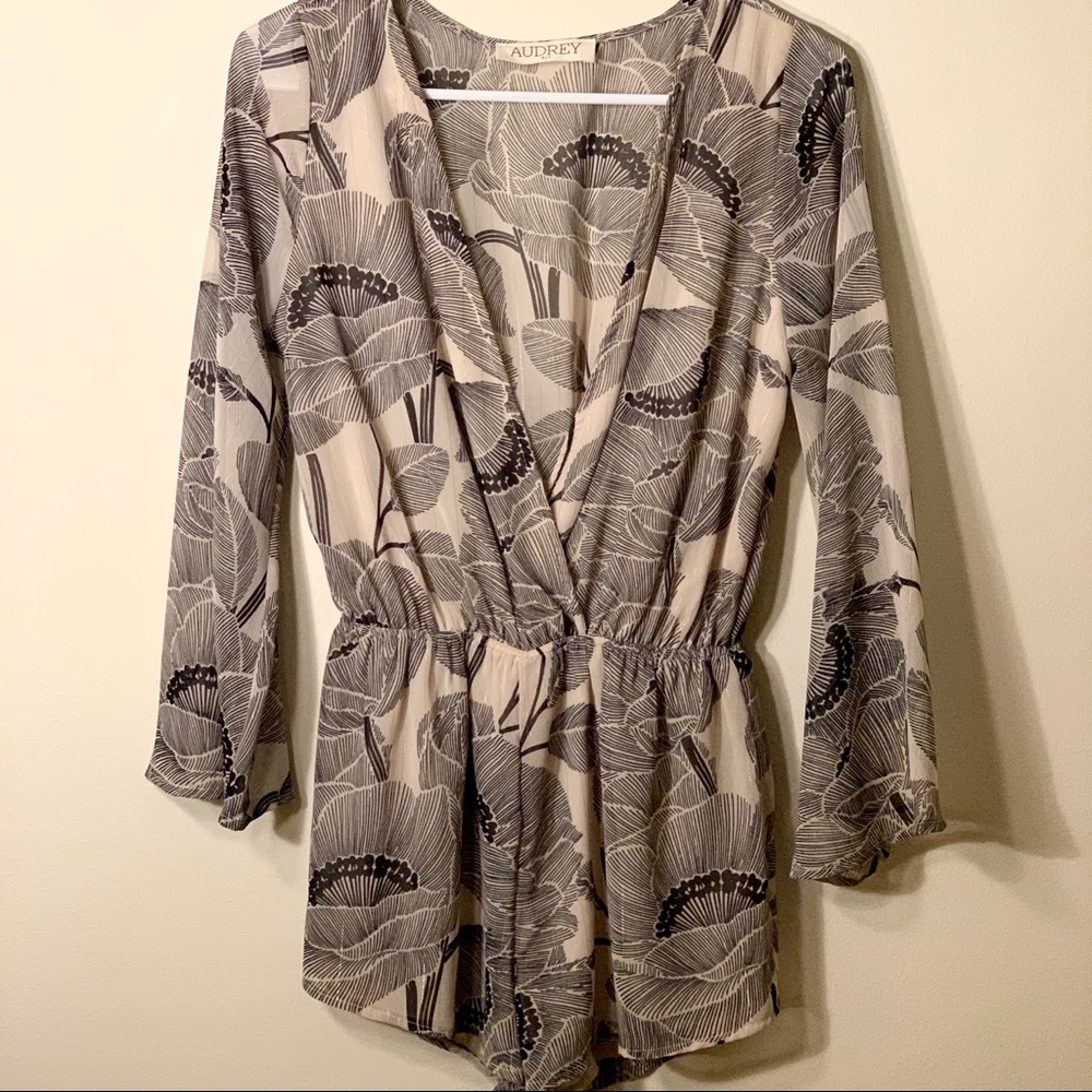 NWOT - Floral Romper from Pitaya